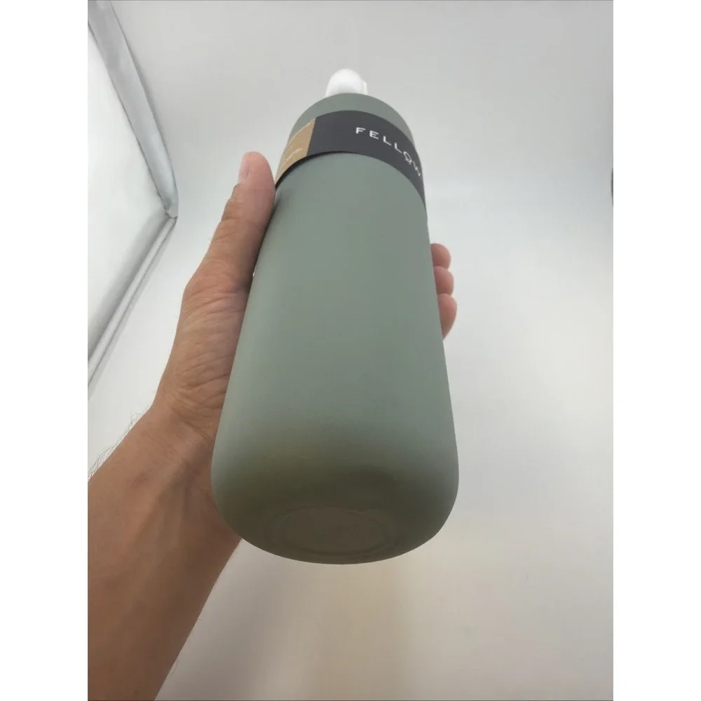 840228806509 Fellow - Carter Carry Tumbler - Smoke Green - Insulated Mug 591ml F